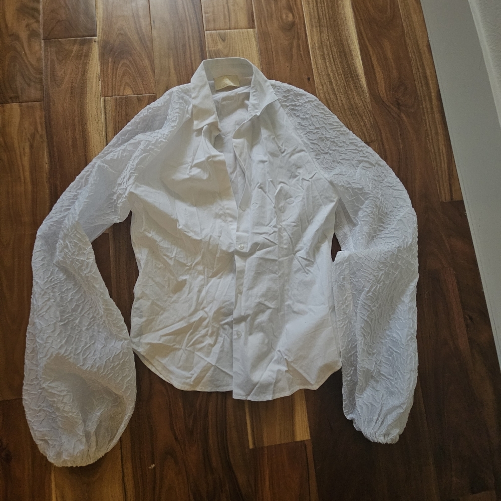 Sara Battaglia bell sleeves